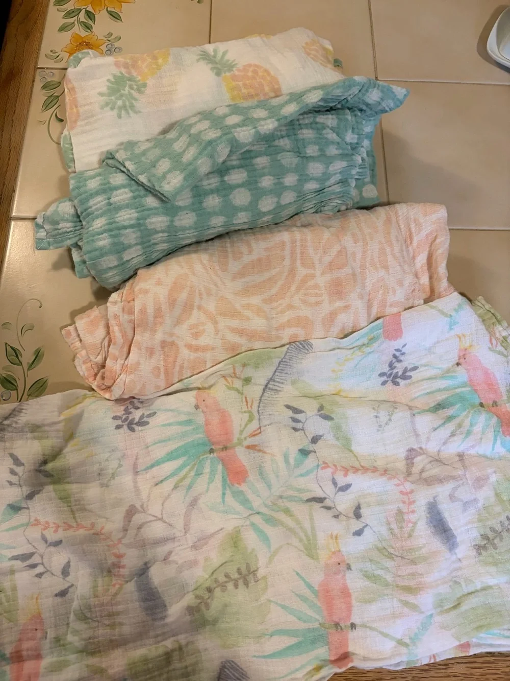 100% Cotton Muslim Aden + Anais Swaddle Set